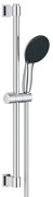 GROHE Vitalio Start QuickFix Glijstangset - 60cm - met handdouche - 3 straalsoort - 9.5l/min - met houder - met slang - 175cm - chroom 26032001