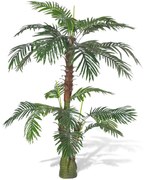 vidaXL Kunstplant cycaspalm 150 cm groen