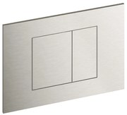 Hotbath Bas drukplaat voor Geberit UP320/UP720/TECE nikkel geborsteld