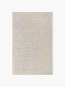 Dik gevlochten wollen vloerkleed Bruna