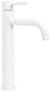 Wastafelkraan Rea Lungo White High