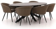 Manifesto Veruno/Fidenza ovaal 220cm dining tuinset 7-delig