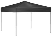 vidaXL Partytent inklapbaar 3x3 m antracietkleurig