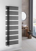 Sapho Sophina radiator mat zwart 60x165cm 833W