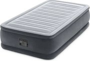 Intex Luchtbed Twin Comfort Plush Elevated - 191x99x46 cm - Met ingebouwde pomp en reistas