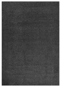 vidaXL Vloerkleed shaggy hoogpolig 160x230 cm antracietkleurig