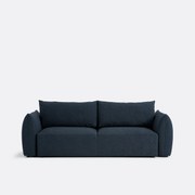 3-zits slaapbank, fijne badstof, Edith