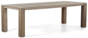 Dining Tuintafel rechthoekig 240 x 100 cm Teak Old teak greywash Brighton