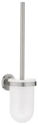 GROHE Essentials Toiletborstelhouder - wandmontage - rond - open - supersteel 40374dc1