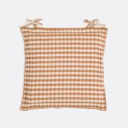 Gingham stoelhoes, katoen en linnen, Cottage