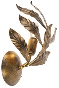 Art Deco wandlamp antiek goud - Linden