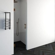 BRAUER Create Douchedeur - 60x200cm - profielloos - antikalk - 8mm veiligheidsglas - koper 4JC13-60k