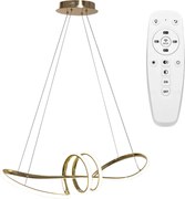 Moderne LED plafondlamp PILOT APP824-CP Goud