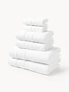 Handdoekenset Luxe met gestreepte rand, in verschillende setgroottes