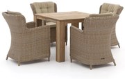 Intenso Milano/ROUGH-X 100cm dining tuinset 5-delig