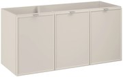 Comad Bella Cashmere onderkast met 3 deuren 120x45cm taupe