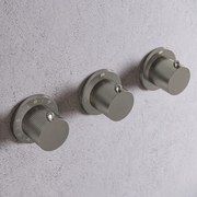 Saniclear Plus Stripes thermostaatkraan afbouwdeel RVS