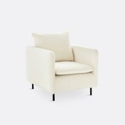 Fauteuil in fluweel, Ivete