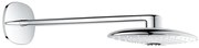 GROHE Rainshower Duo 360 Hoofddouche - 36.1x22cm - 2 straalsoorten - wandarm 45cm - chroom 26254000