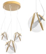 Hanglamp APP1091-3CP GOUD
