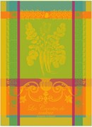 Jacquard theedoeken Carottes De Couleur Zeste, 4-delig