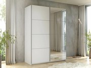 Kledingkast Comfivo Granium I, Wit, 210x150x60cm, 142 kg, Kledingkast deuren: Schuivend