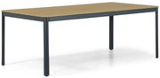 Dining Tuintafel rechthoekig 200 x 103 cm Grijs Santika Mind