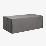 Rechthoekige Beschermhoes Voor Tuintafel Otley Grijs – Antraciet & 210 X 110 Cm - Sklum