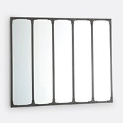 Metalen spigel in industriële stijl 144x120 cm, Lenaig