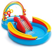 INTEX Opblaaszwembad Rainbow Ring Play Center 297x193x135 cm 57453NP