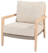 4 Seasons Outdoor Julia loungestoel  Loungestoel    beige weerbestendig