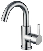 Wiesbaden 304 Wes wastafelkraan met draaibare uitloop RVS 24.3712