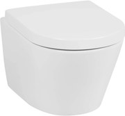 Saqu Sky 2.0 randloos hangtoilet incl. toiletbril met quickrelease Wit