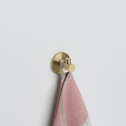 Clou Kaldur handdoekhaak goud geborsteld