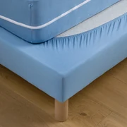 Boxspringhoes in 100% mijtwerend katoenjersey H30cm