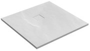 Sanituba Crag douchebak 90x90x2.5cm mat wit