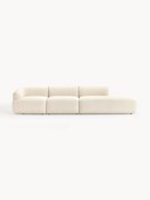 Modulaire XL chaise longue Sofia van bouclé stof