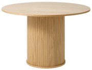 Ronde Eettafel Eiken - 120 X 120cm.