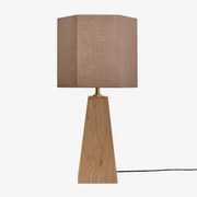 Tafellamp In Taraua Mangohout Mangohout & Bruine Moka Ø30 Cm - ↑25 Cm Tenerife - Sklum