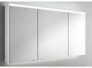 Muebles Ally spiegelkast met verlichting bovenkant 122x66cm wit