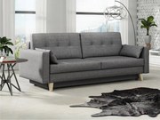 Slaapbank Columbus 113, Aantal zitplaatsen: 4, Aanwezig, 90x225x100cm, 91 kg, Poten: Hout, Hout: Grenen