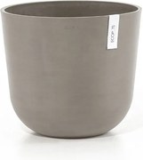 Ecopots bloempot Oslo 35  - Rond - Taupe - Diameter 35 x H30,5 cm