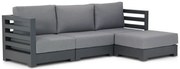 Chaise Loungeset 3 personen Aluminium Grijs Santika Furniture Santika Phantom