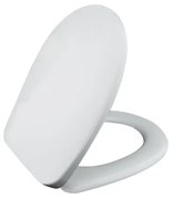 QeramiQ UniSeat Closetzitting - quickrelease - softclose - duroplast - 43.7x36.1x6.1cm - wit glanzend U112