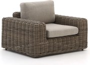 Lounge tuinstoel | Intenso Segrino | Wicker (vlechtwerk) | Taupe | Kees Smit Tuinmeubelen