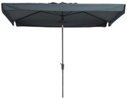 Madison Parasol Delos Luxe 300x200 cm grijs PAC5P014