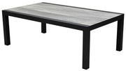 Vegas lounge tuintafel aluminium antraciet