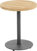 Volta bijzettafel met middenpoot 45xH55 cm aluminium antraciet 4 Seasons Outdoor