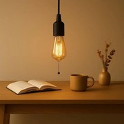 Hanglamp Byron Antiek Zwart