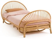 Bed en bedbodem in rotan, Sielo